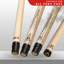 Fureur CUPPA billard technologie arbre 10.5mm/11mm/11.75/12.75mm pointe de tigre sélectionné érable frêne bois avant-bras billard queue de billard(China)
