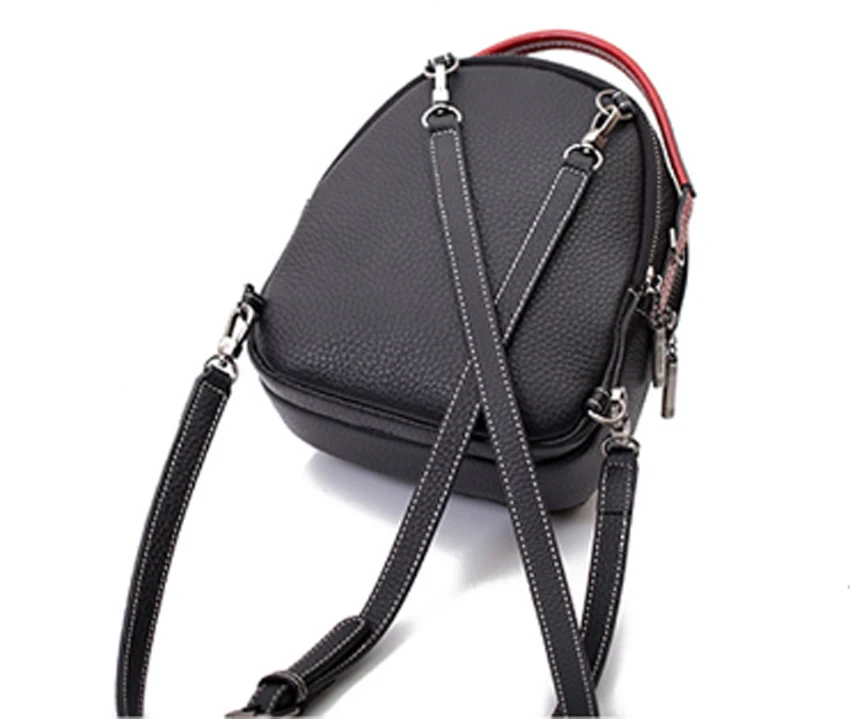 NAISIBAO Women Genuine Leather bag fahion quality cowhide bag women backpack designer bags famous brand women bags new