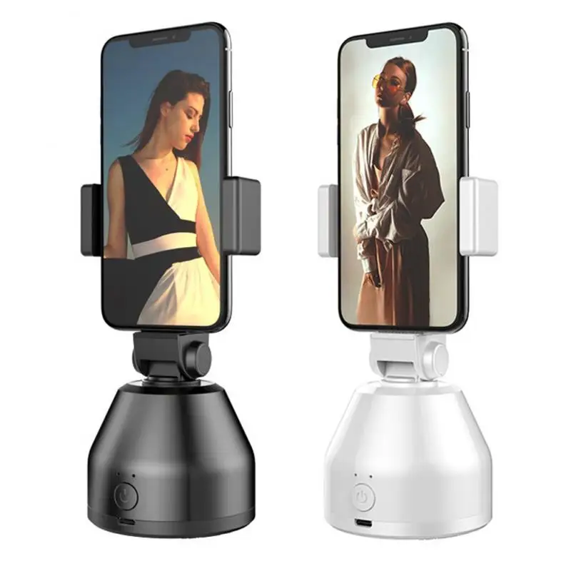 

Smart AI Gimbal Personal Robot Cameraman Automatic tracking PTZ holder 360° Rotation Face Track Phone Stand US UK EU warehouse