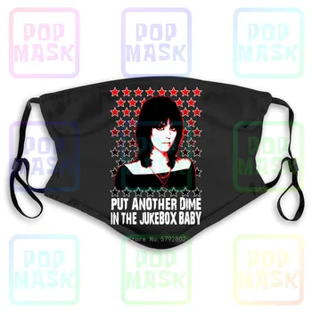 

Dust Mask with Filter Joan Jett I Love Rock N Roll Unofficial Washable Reusable Mask