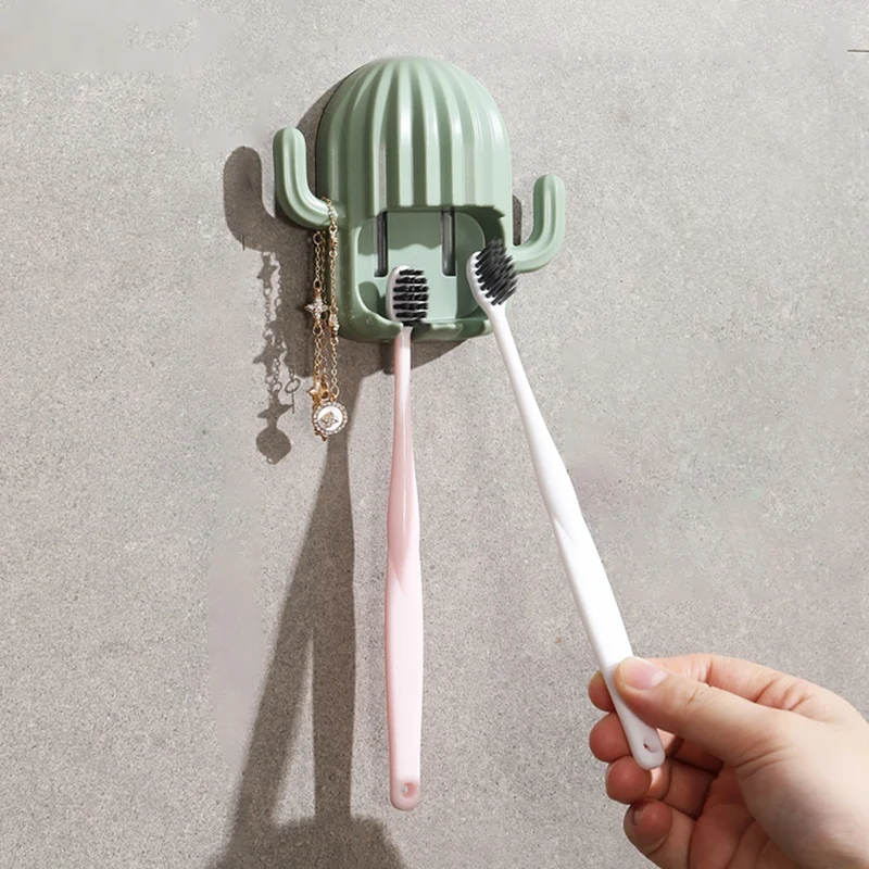 Милый кактус Зубная щётка держатель пустынного растения Удар Бесплатная