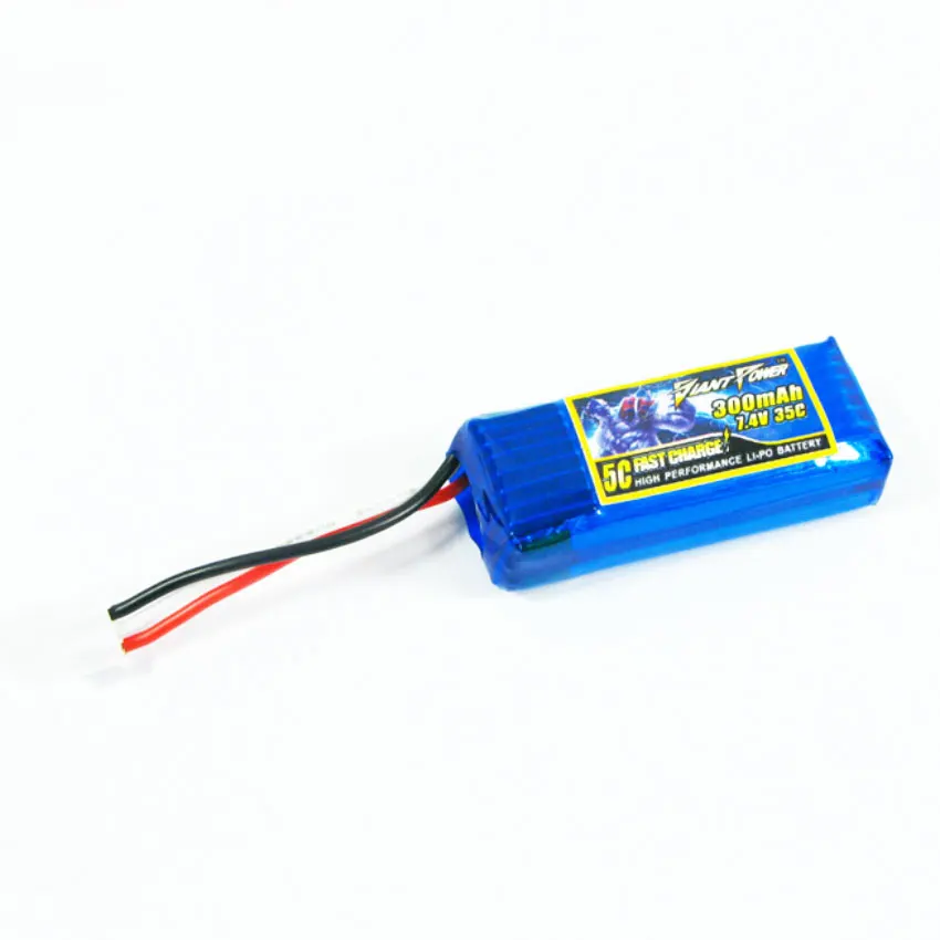 

7.4V 2S 300mAh 35C LiPO Battery JST-PHR 3P plug for E-Flite Blade 130X RC Aircraft