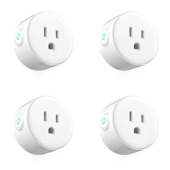 4Pcs Smart Plug Wi-Fi Enabled Mini Outlets Smart Socket Control Wifi Switch Home Automation Casa Inteligente Умный Дом Комплект
4Pcs Smart Plug Wi-Fi Enabled Mini Outlets Smart Socket Control Wifi Switch Home Automation Casa Inteligente Умный Дом Комплект