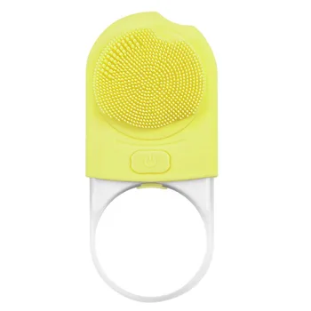 

3Colors Electric USB Changing Silicone Cleansing Instrument Shrinking Pores Firming Skin Waterproof Facial Cleansing Brushes