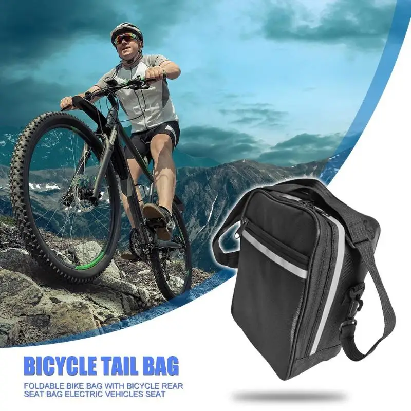 Горячая Распродажа, сумки для велосипеда, деликатный дизайн, MTB велосипед, задние сиденья, сумки для багажника, переноска, панье, водонепроницаемая велосипедная сумка для хвоста