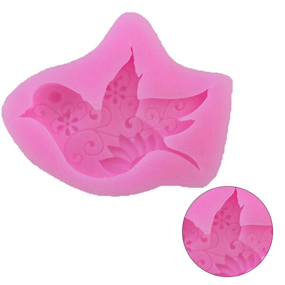 Силиконовые 3D Peace Pigeon печенье помадка форма для шоколада Сделай Сам кухонные инструменты для выпечки украшения торта мыло ручной работы