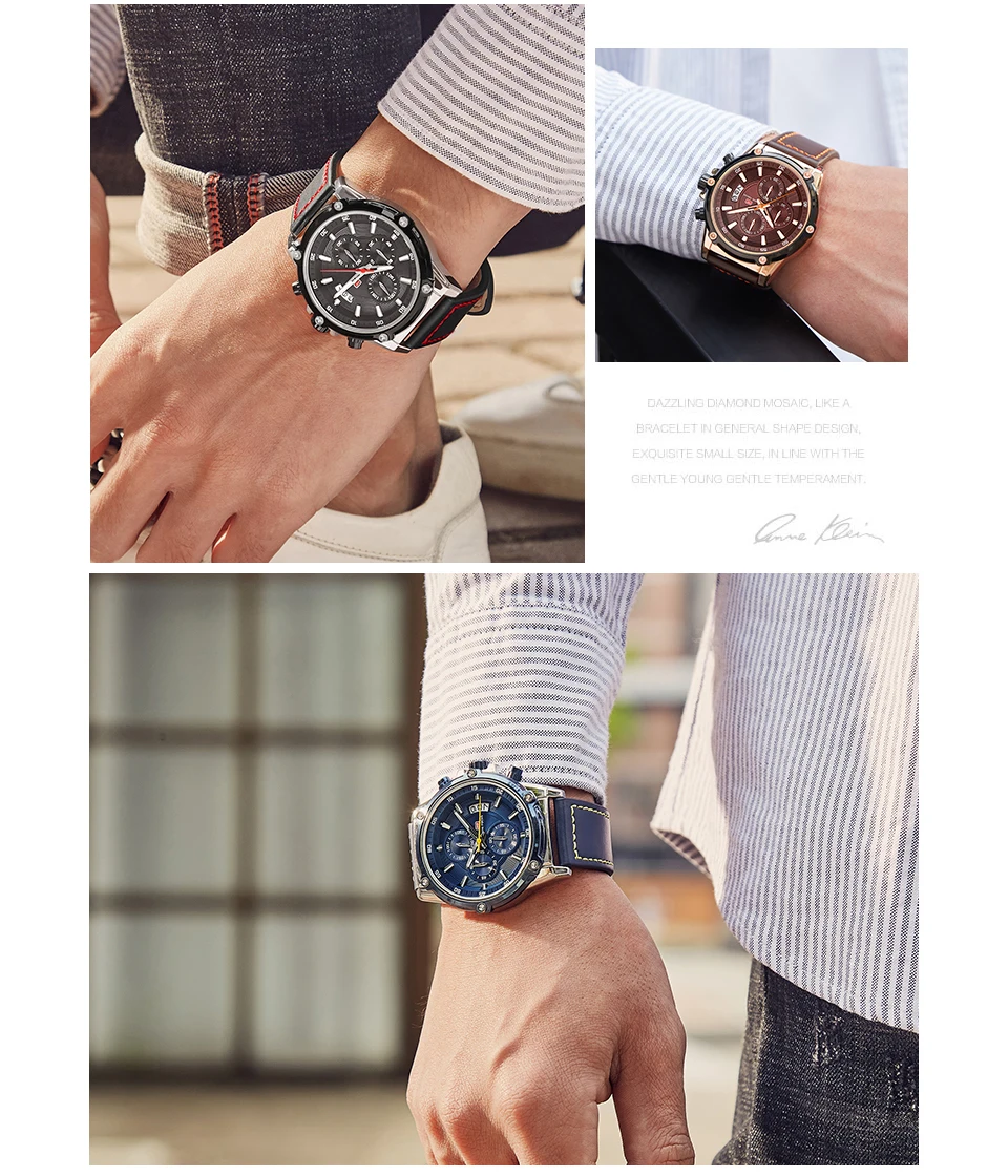 MINI FOCUS Quarzuhr für Herren, wasserdicht_voghion.com