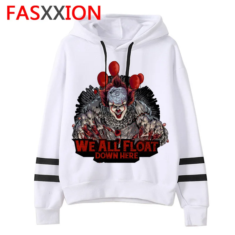 Pennywise толстовки Loser Lover для мужчин/женщин унисекс это фильм Толстовка смешной негабаритных уличная harajuku ulzzang Графический Мужской