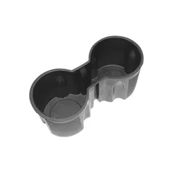 Model3/Y caja de almacenamiento de Control Central, soporte para taza de agua, tapón de rociador antivibración, accesorios de soporte para taza