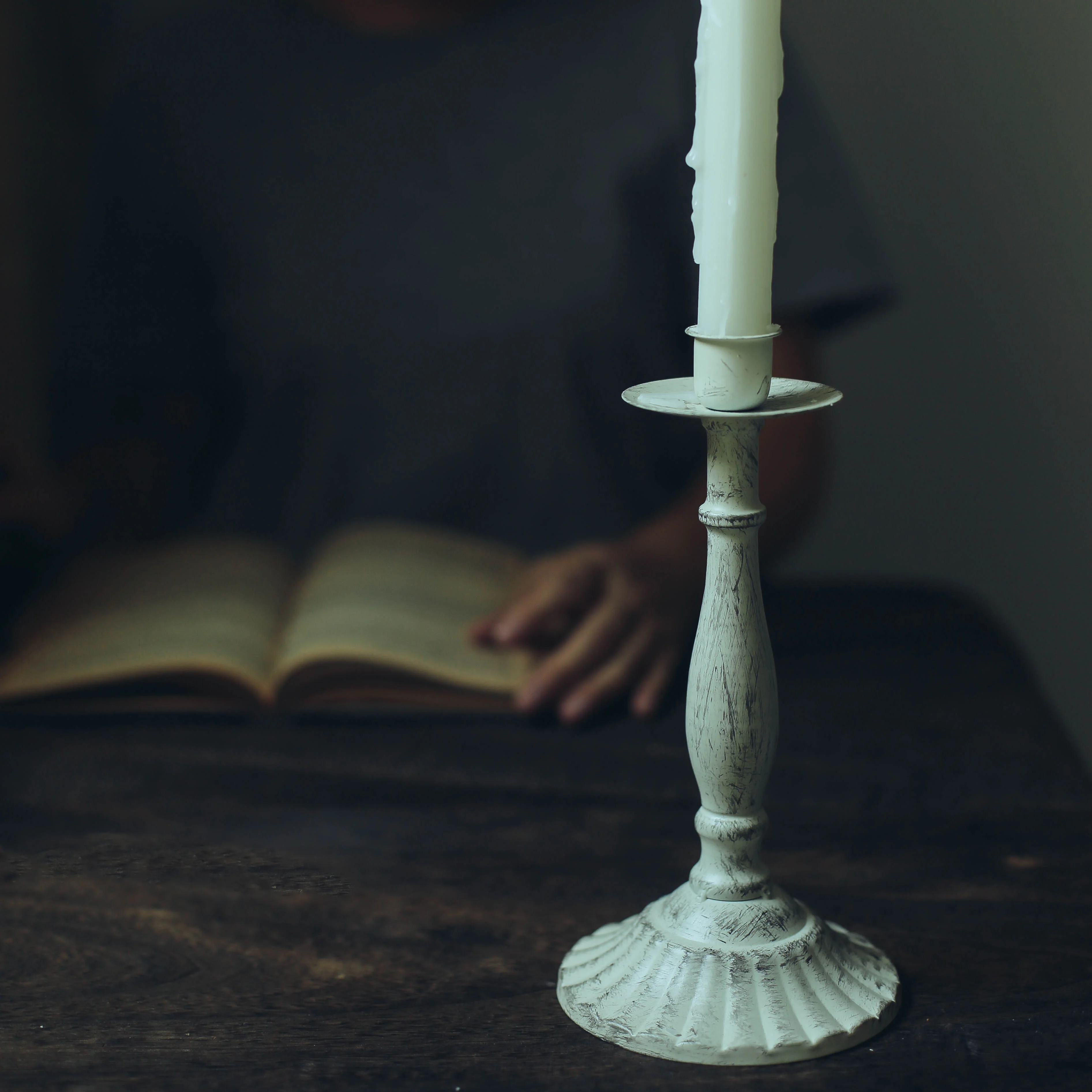 Белый Ретро винтажный подсвечник Домашнее украшение Свадебная вечеринка