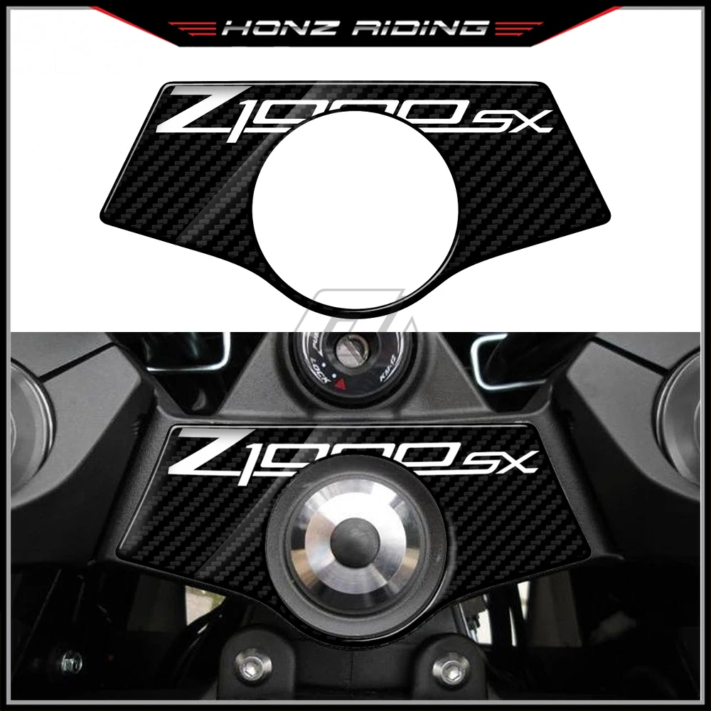 Трехслойная защитная накладка на кокетку из углеродного волокна для Kawasaki Z1000SX