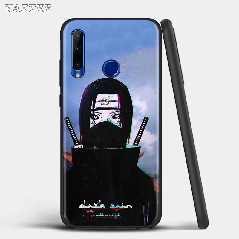 Черный чехол для телефона Huawei Honor 10i 10 20 Lite 20S 20e 30 Pro + 8X 9X 8A 9A 9S 9C tpu мягкий Black Phone Case for