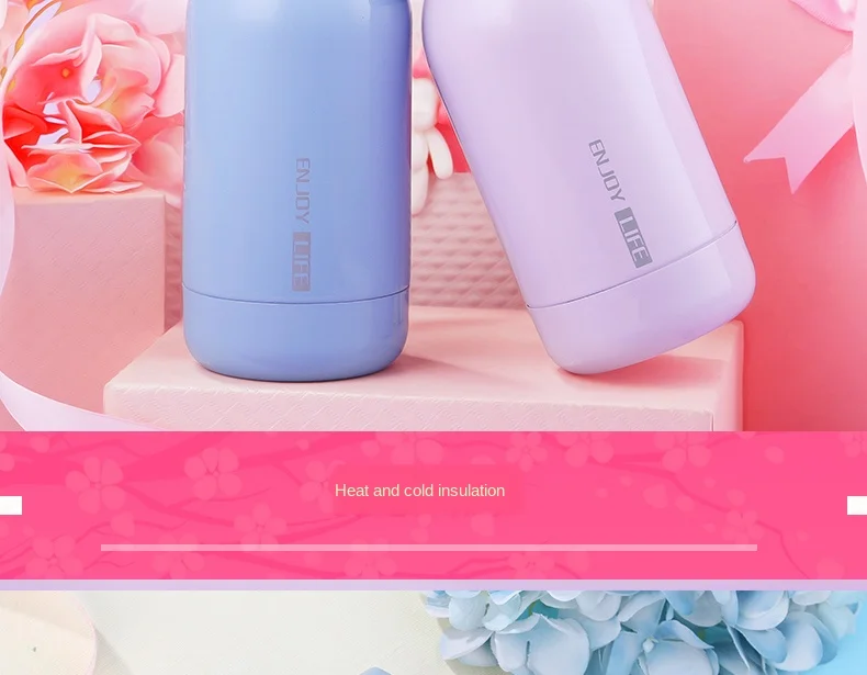 Pupils Vacuum Flask with Straws, Adults, Pregnant Womens Cups, Large-capacity Drinking Straws, Cups, Children Go Out and Carry