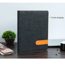 Папка для документов формата А4 из искусственной кожи, сумка для конференций, деловой портфель, Офисная школьная папка для документов, папка для документов с калькулятором