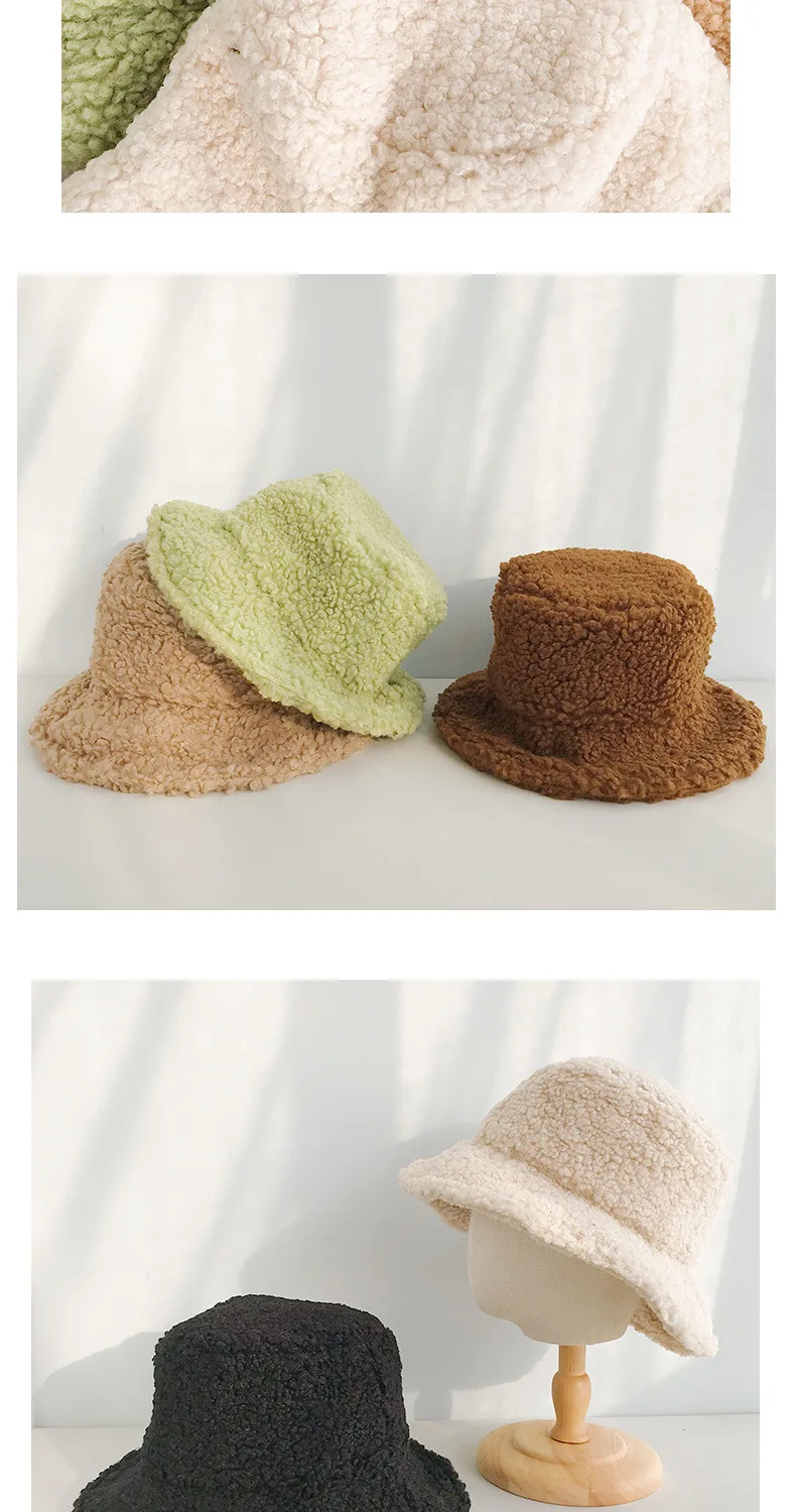 Модная зимняя Панама, Панама для женщин и девушек, одноцветная утолщенная мягкая теплая шапка для рыбалки, Мужская Уличная шапка для отдыха, зимняя шапка