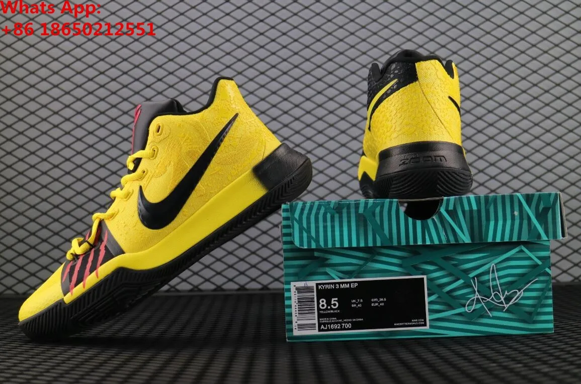 Kyrie 3 Брюс Ли обувь Классическая Баскетбольная обувь Mamba менталитет фирменная обувь спортивные кроссовки