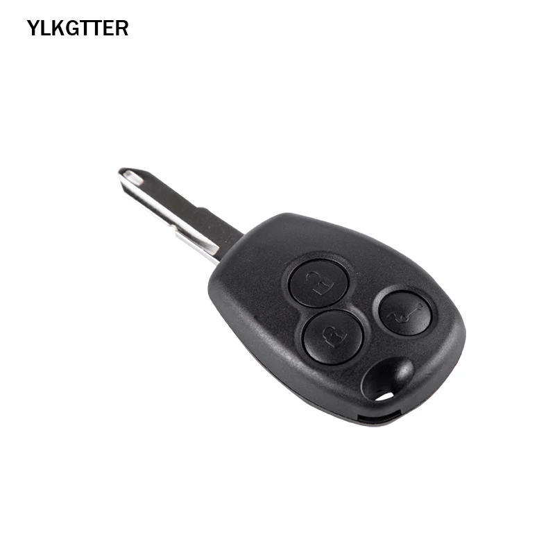 YLKGTTER 3 кнопки дистанционного ключа автомобиля для Renault Duster Logan Fluence Clio Vivaro Megane Лагуна с чипом 433 МГц PCF7946 NE72 лезвие