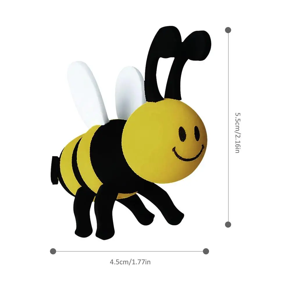 Милые автомобильные наконечники для антенн милый смайлик медовый Шмель шарики для антенны верхушка для антенны Авто наружный автомобиль крыша Декор кукла