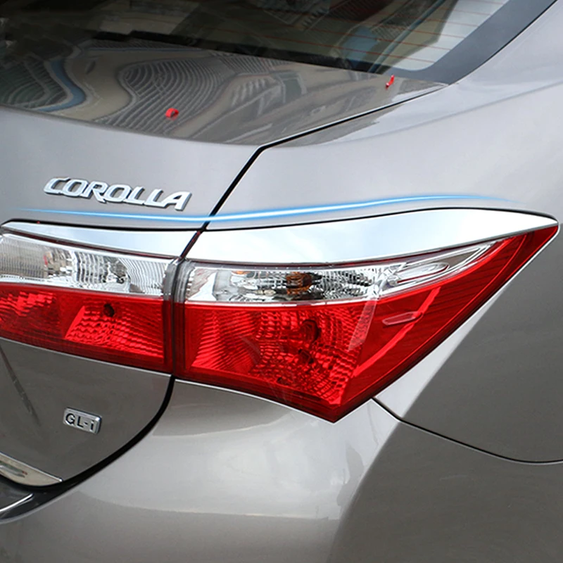Для Toyota Corolla- автомобильный Стайлинг задний светильник накладка рамка наклейка внешние аксессуары
