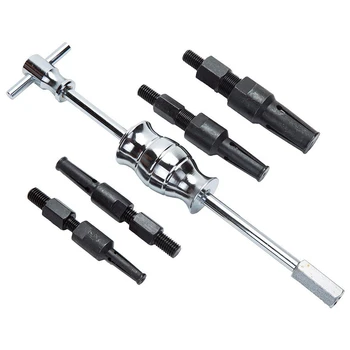

5Pcs Blind Hole Slide Hammer Pilot Bearing Puller Internal Extractor Removal Kit