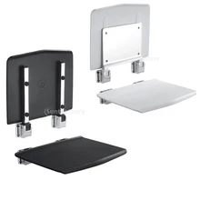 Металлическая Поворотная душевая скамейка, настенное крепление, стул для ванной комнаты для пожилых людей