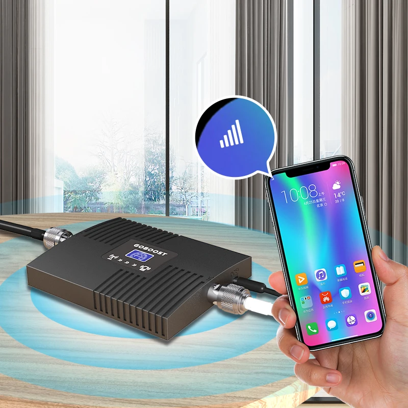 期間限定値下げ GOBOOST 4 グラムホーム携帯信号ブースター 電波 強化 Goboost信号ブースター4 4g lteのgsm 800 700mhz Band20 Band28