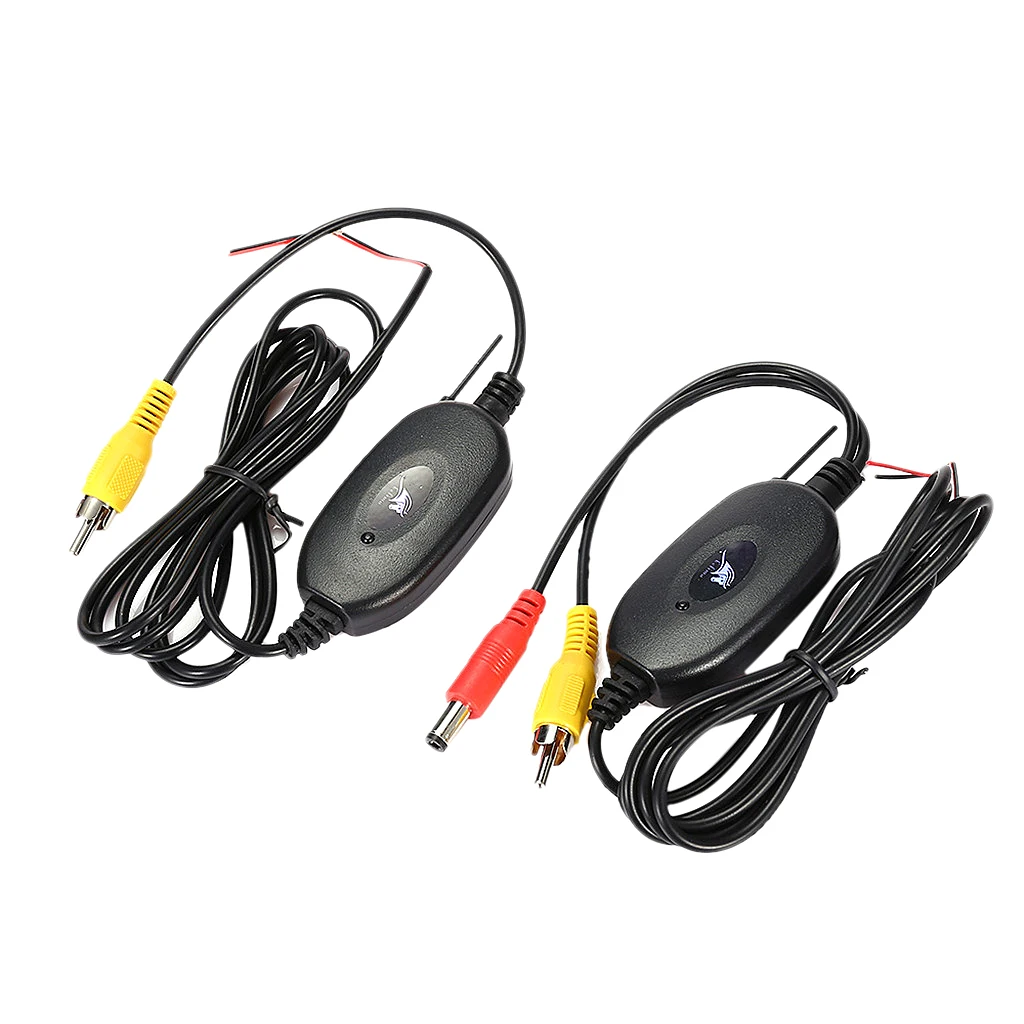 Wireless 2.4Ghz RCA Video Transmitter &Receiver Kit For Car Reversing Camera