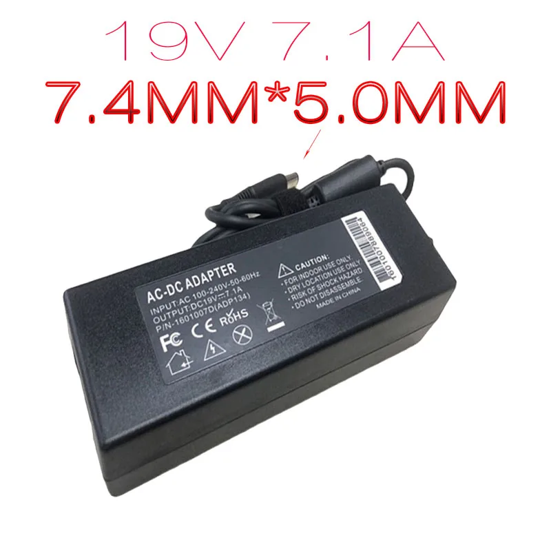 19V 7.1A блок питания для ноутбука hp HSTNN-LA01 PA-1131-08HC зарядное устройство адаптер HSTNN-DA01