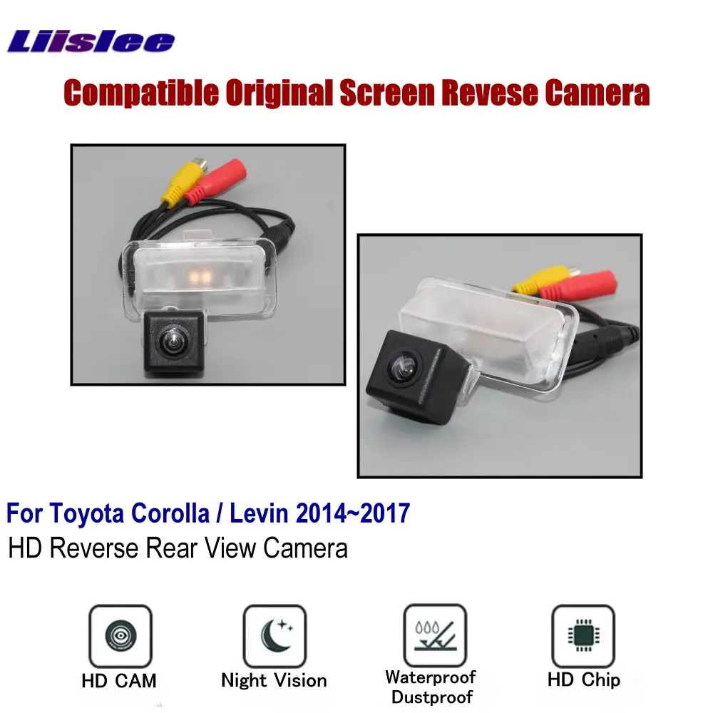 토요타 코롤라 2014-2017 호환 순정형 후방 카메라, 백업 카메라 주차 액세서리
