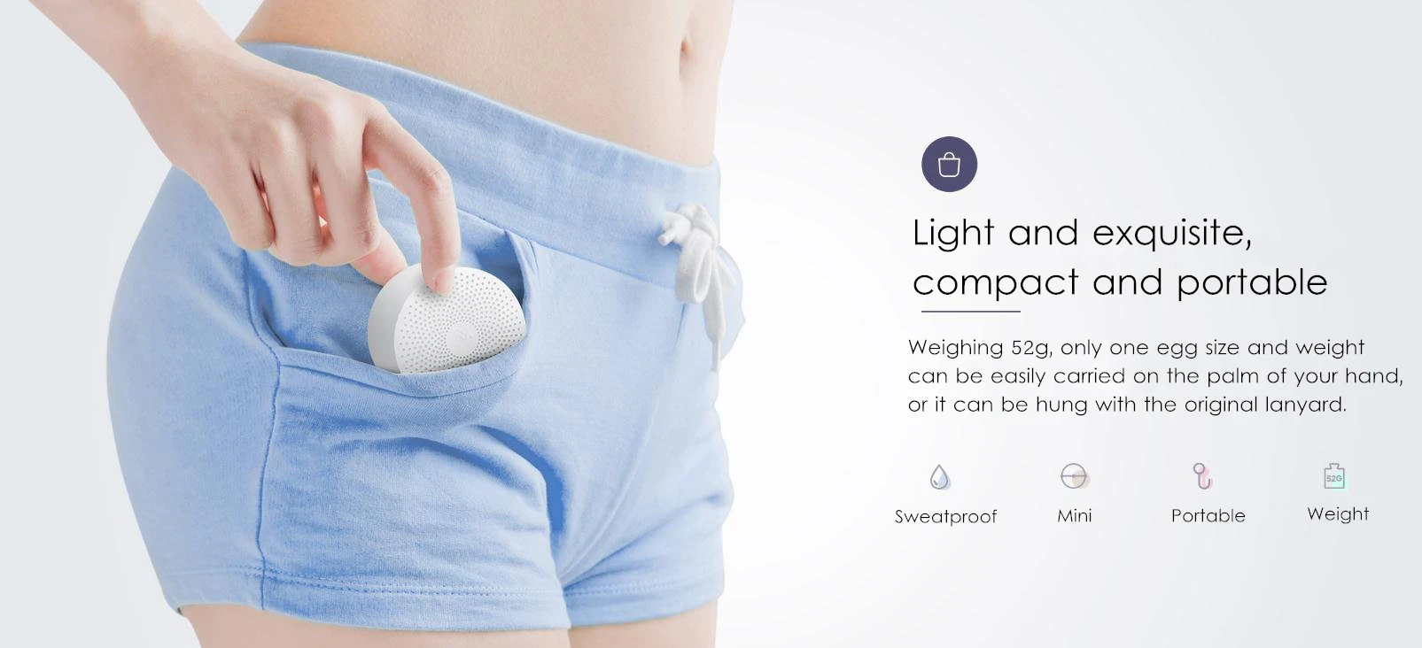 Xiaomi AI Portable Version Wireless bluetooth Speaker Smart Voice Control Handsfree Bass Speaker