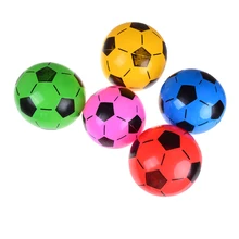 Надувные мячи для детей, футбольные мячи для детей, Обучающие эластичные футбольные игрушки, подарки для детей 20 см