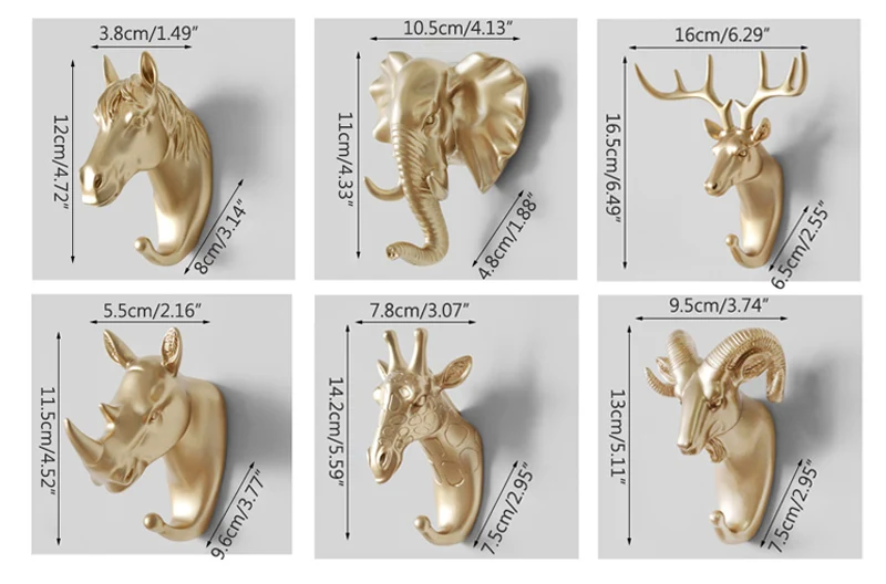 Крючок настенный крючок аксессуары для украшения дома американский подвесной крючок держатель настенный домашний крючок декоративный крючок креативные крючки в виде животных