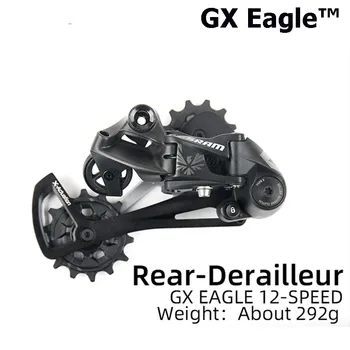 

New Pulley SRAM GX EAGLE 12 Speed Rear Derailleur NEW 2021 GX Eagle 1x12s speed Lunar Grey Fits 52T Max MTB Bicycle Part Black