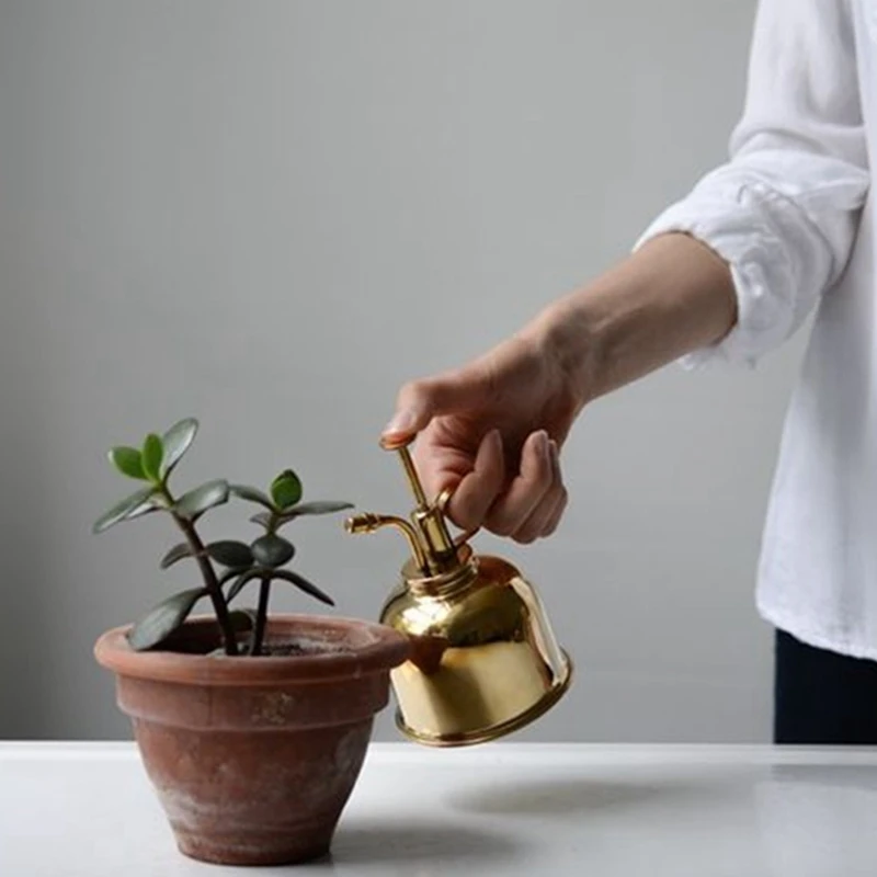 Vintage Plant Flower Watering Pot Spray Bottle Garden Mister Sprayer Hairdressing Watering Pot Practical Garden Tool