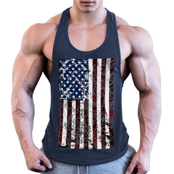 

Men Casual Sleeveless Loose Gym Vest Tank Top Bodybuilding Stringer Vest Tank Top Y-back Racerback Sportwear Workout Clothes