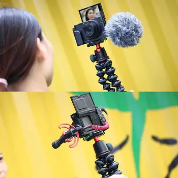 

VLOG Aluminum Alloy Microphone Handle Grip Durable Portable For SONY RX100 VII/ M1-M6