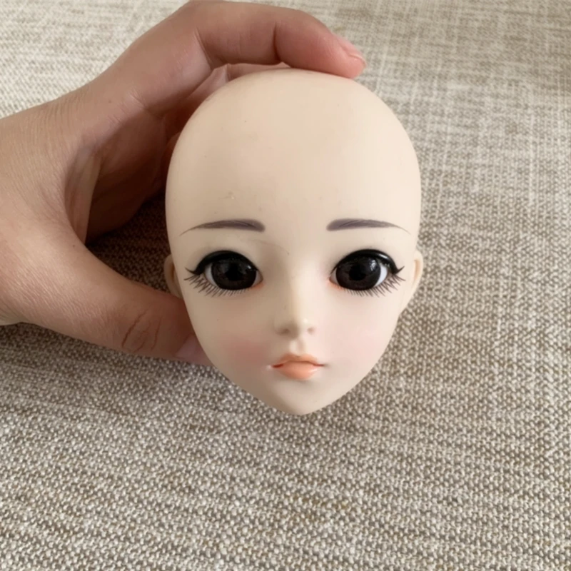 Аксессуары для кукол 1/3 BJD голова куклы 24 см с глазами девушки макияж тренировка