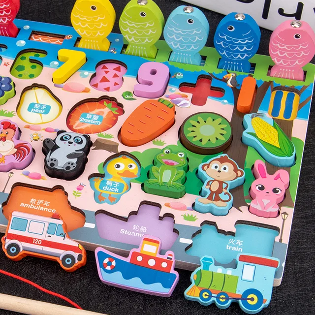 Wooden Multifunction Puzzles 4