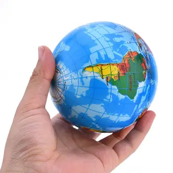 PU Foam Pressure Ball 6-10 Cm Globe Vent Buffer Rise Rebound Children Adult Toy Decompression Sponge Ball Puzzle Outdoor Toys 1