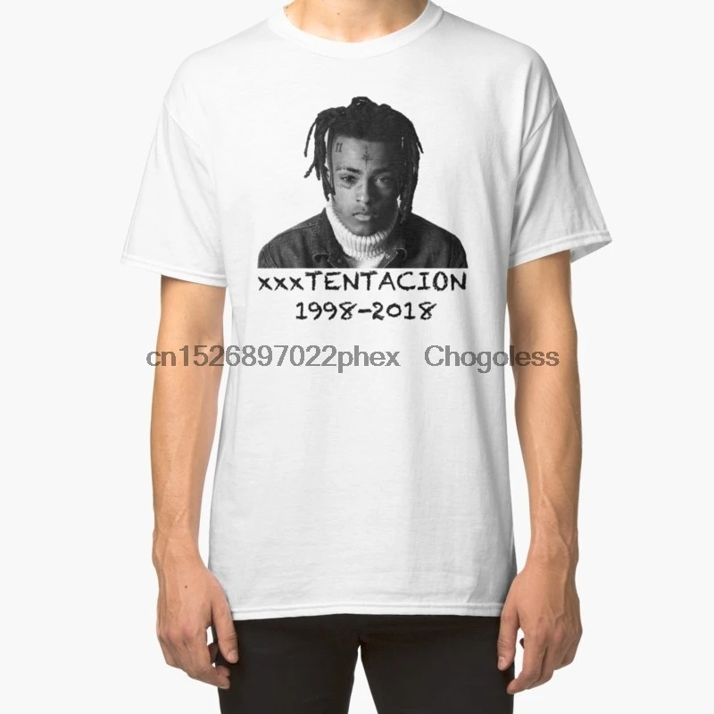 RIP XxxTentacion 1998-дизайнерская Новая Мужская модная футболка с коротким рукавом |