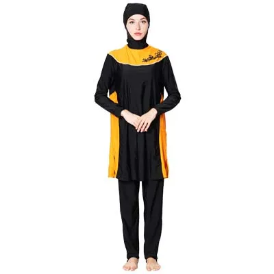 DROZENO Мусульманский купальник для мусульман для женщин полное покрытие Burkinis одежда для плавания купальный костюм пляжный Мусульманский купальник - Цвет: 33
