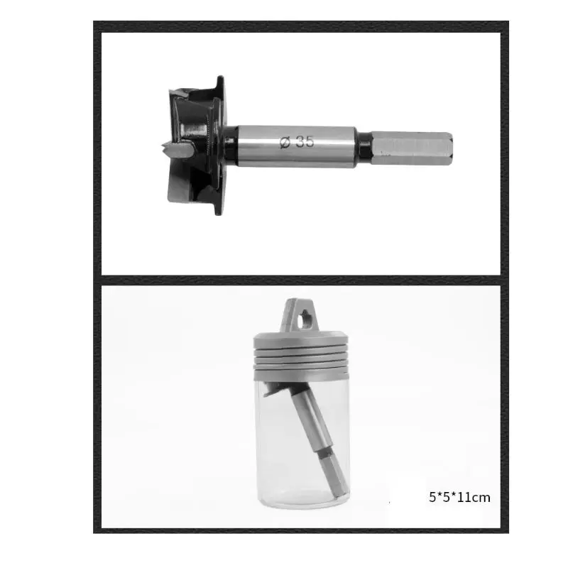 35mm Forstner Wood Drill Bit Hole Saw Cutter Woodworking Tool with Round Shank 35mm Forstner Wood Drill Bit Hole Saw Cutter Woodworking Tool with Round Shank