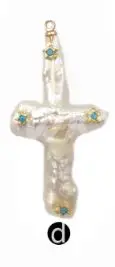 WT-MP139 WKT+ форма золотой кулон натуральный жемчуг кулон с кубическим цирконием Женская мода ожерелье кулон ювелирные изделия подарок - Окраска металла: d