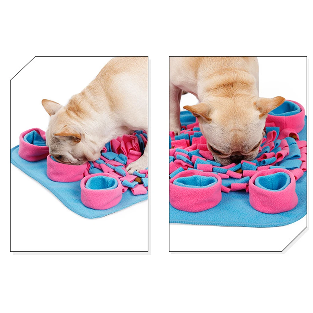 Pet нюхательный коврик, Wooly Кормление траинг коврик, собака Nosework коврик