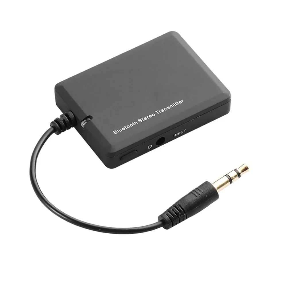 2,4 ГГц беспроводной Bluetooth A2DP 3,5 мм стерео HiFi аудио адаптер Dongle передатчик до 10 часов время работы Прямая