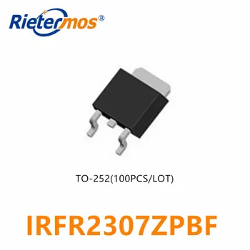 

100PCS IRFR2307Z IRFR2307ZPBF FR2307Z FR2307 TO252 N-CHANNEL 75V SMD