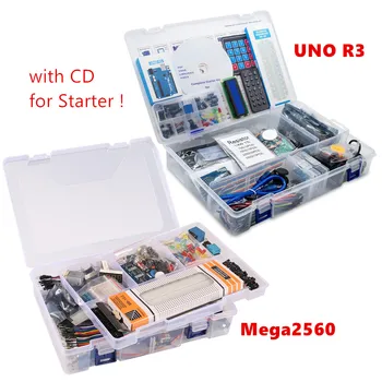 

NEWEST UNO RFID Starter Kit with Tutorial UNO R3 Upgraded version Learning Suite with Ratail Box Compatible with for Arduino IDE