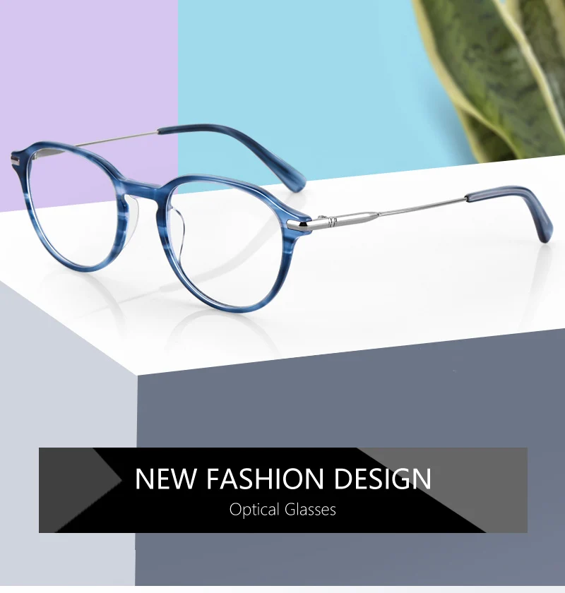 2024 ZENOTTIC Acetate Prescription Eyeglasses Men Women Round Optical Glasses Fr&hellip;