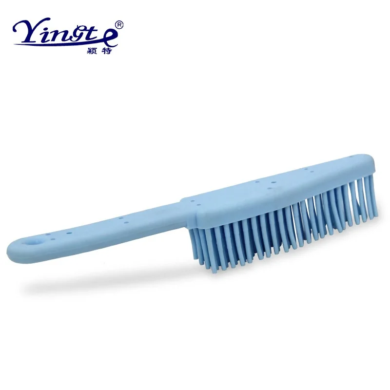Blue Pet Rubber Comb Dogs Cats Groming Brushes Dog Cat Hair Flea Lice Remover Comb Cat Brush Beauty Grooming Tools Pet Supply
