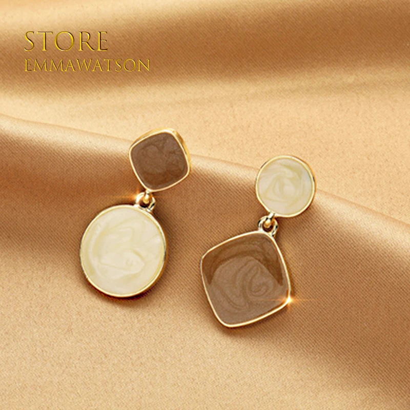 Fashion Women's Earrings Set Pearl Crystal Stud Earrings For Women 2021 Boho Geometric Round Flower Tassel Earrings Punk Jewelry